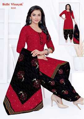 Siddhi Vinayak Pankhi 4 Cotton Printed Casual Wear Ready Made Regular Wear Dress Collection